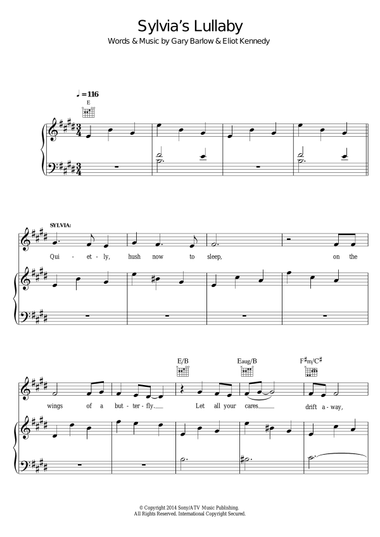 Sylvia's Lullaby (from 'Finding Neverland')