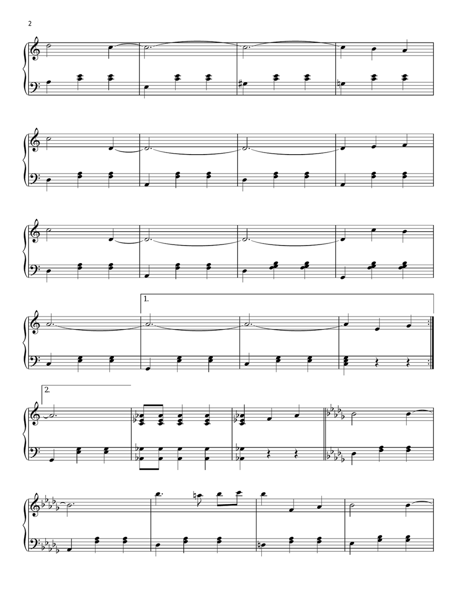 Mack The Knife Mack The Knife Piano Solo scores gallery preview page 2