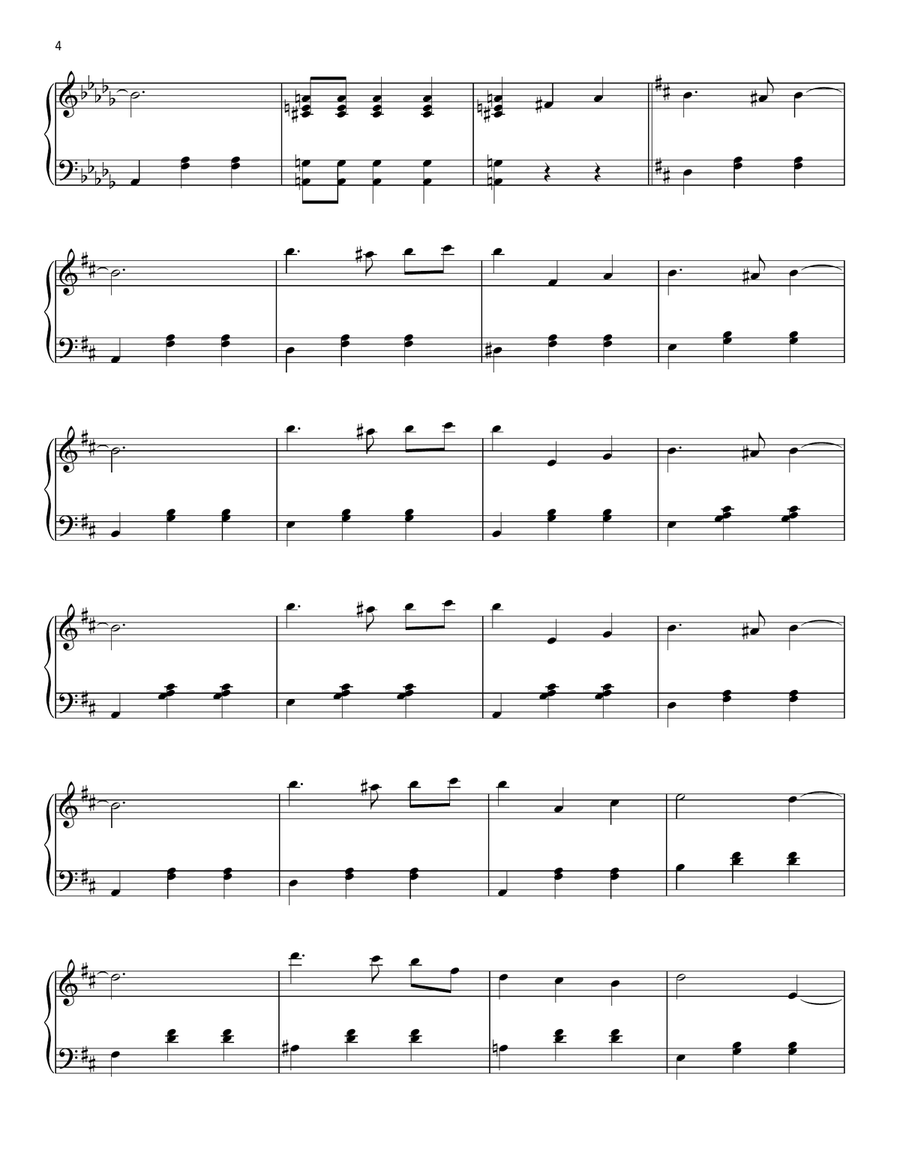 Mack The Knife Mack The Knife Piano Solo scores gallery preview page 4