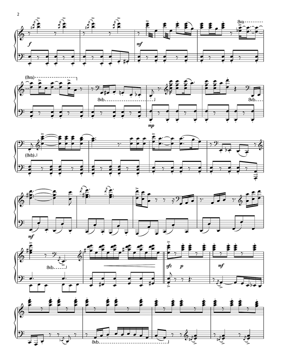 I Put A Spell On You I Put A Spell On You Piano Solo scores gallery preview page 2