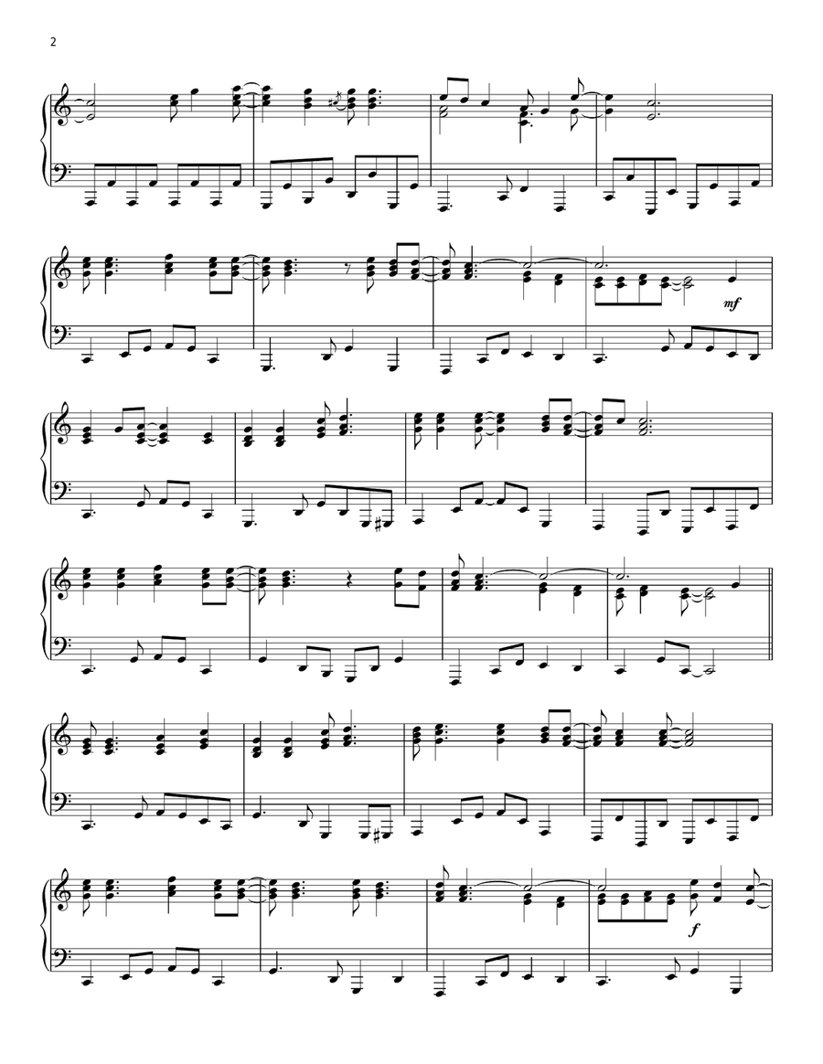 Let It Be Let It Be Piano Solo scores gallery preview page 2