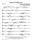 When Love Takes Over (from The Passion: New Orleans) - Baritone Sax
