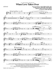When Love Takes Over (from The Passion: New Orleans) - Alto Sax