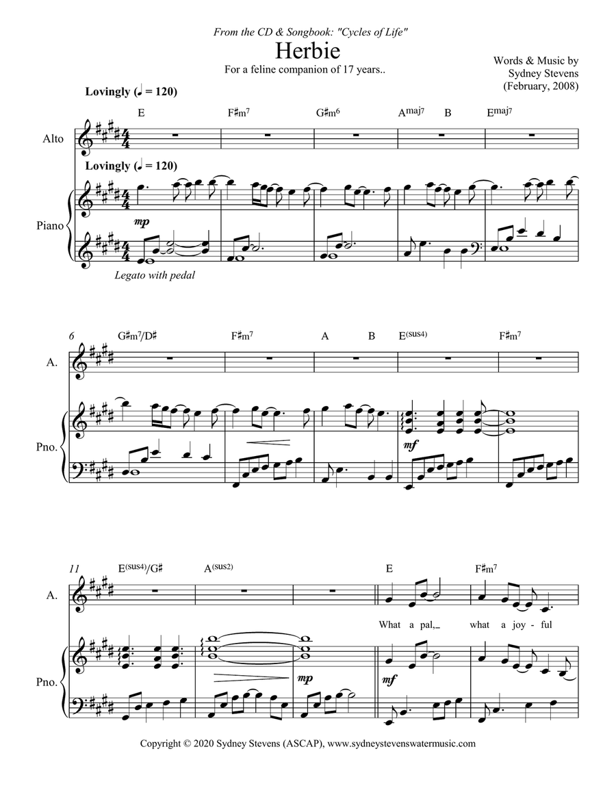 Herbie Alto Voice scores gallery preview page 2