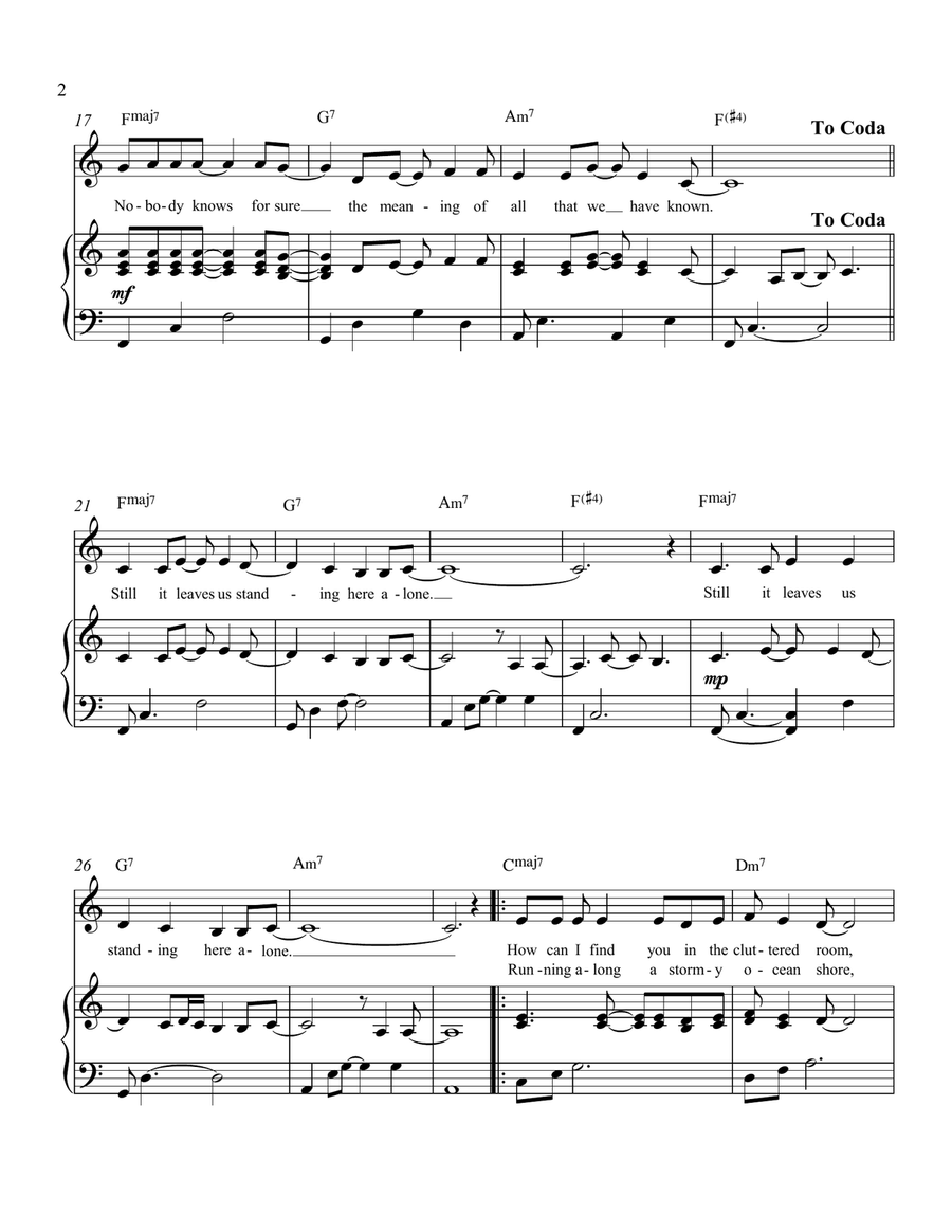 Back to the Heart Alto Voice scores gallery preview page 3
