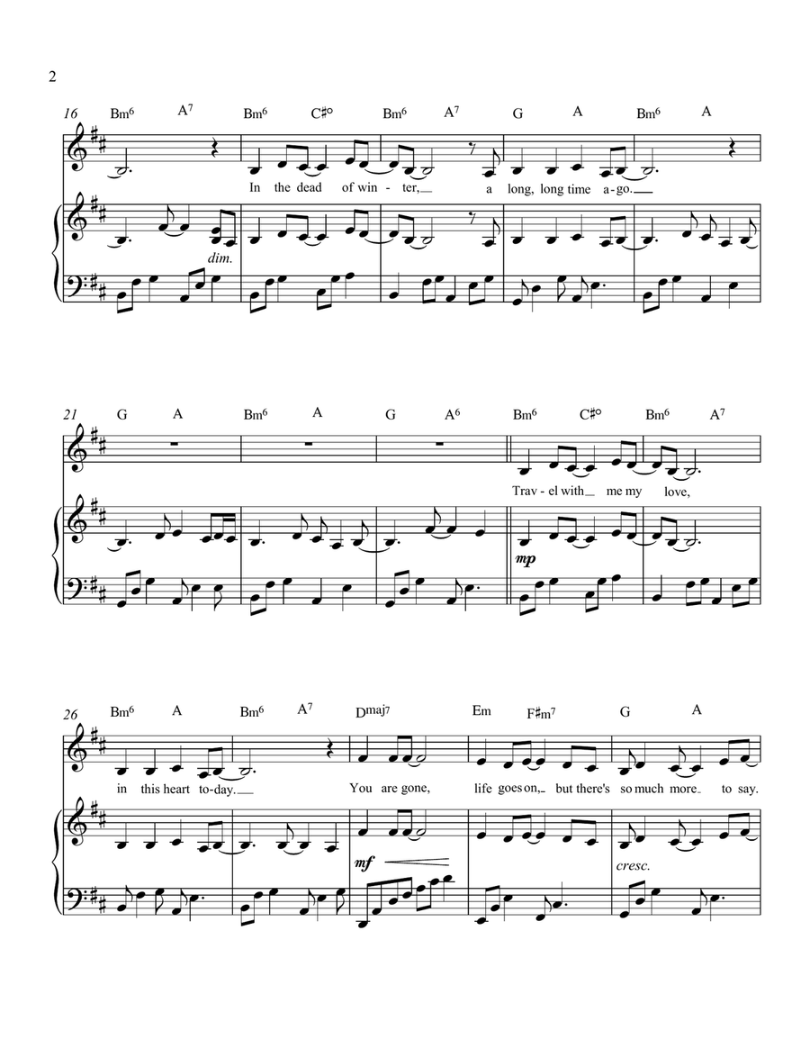 Dead of Winter Alto Voice scores gallery preview page 3