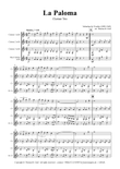 La Paloma - Spanish Habanera - Clarinet Trio
