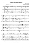 Pastime with good company for wind trio (oboe, clarinet, bassoon)