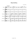 While We Wait - String Ensemble