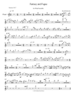 Fantasy and Fugue for Wind Ensemble set of parts