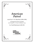 American Patrol - brass quintet