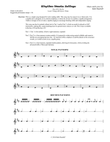 Rhythm Meets Solfege 2 or 3 Part Choir