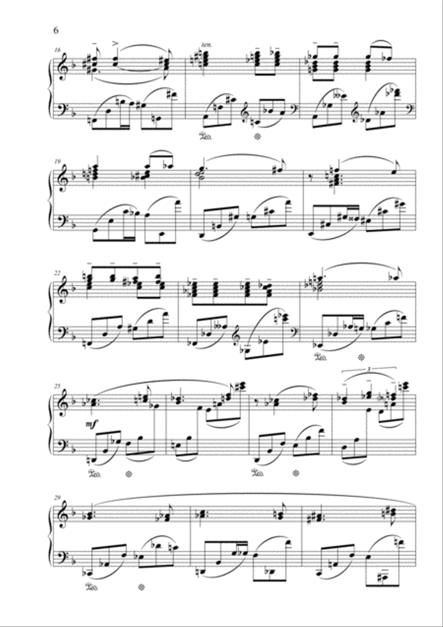 7 Pieces for Piano Piano Solo scores gallery preview page 2
