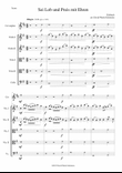 Sei Lob und Preis mit Ehren for cor anglais and strings