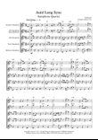 Auld Lang Syne - Sax Quartet