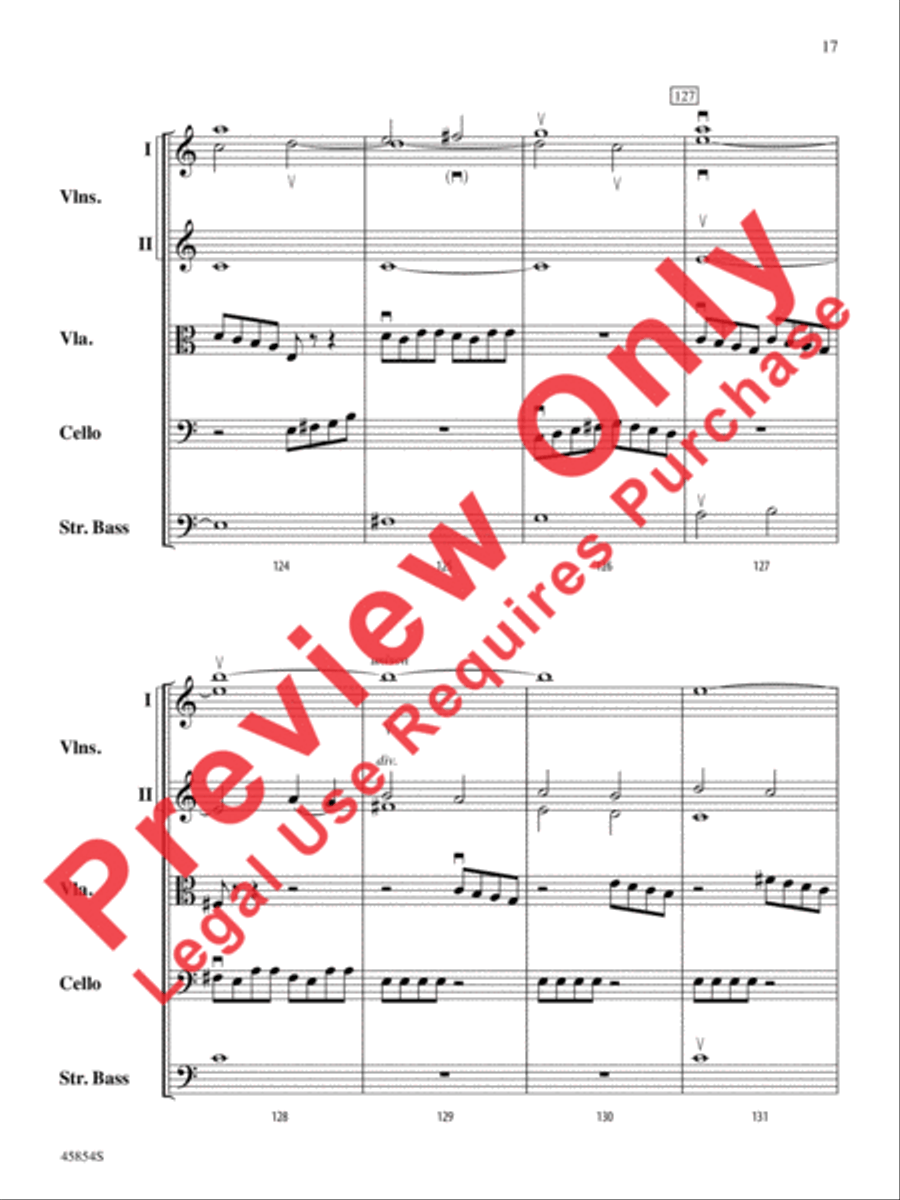 Allegro for Hydroponic Systems String Orchestra scores gallery preview page 18