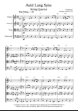 Auld Lang Syne - String quartet