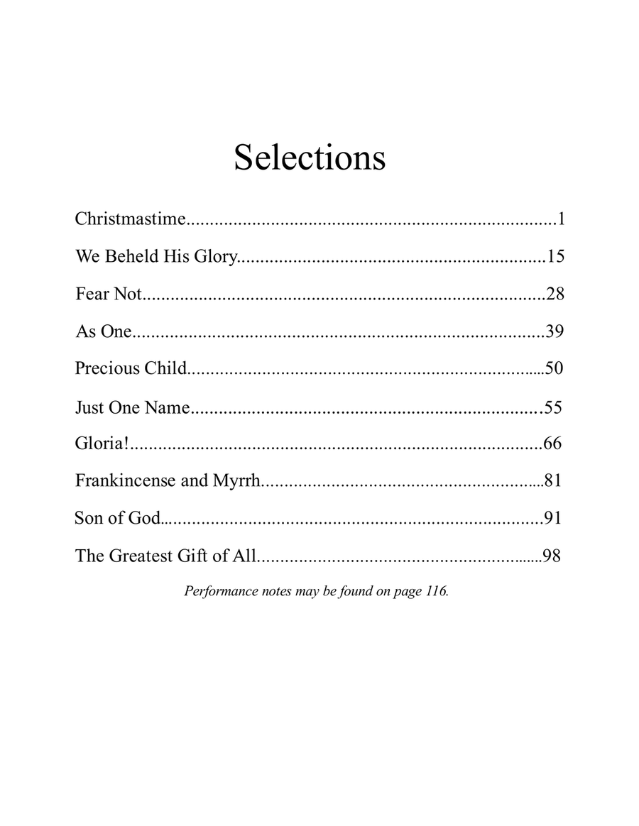 The Greatest Gift of All 4-Part scores gallery preview page 4