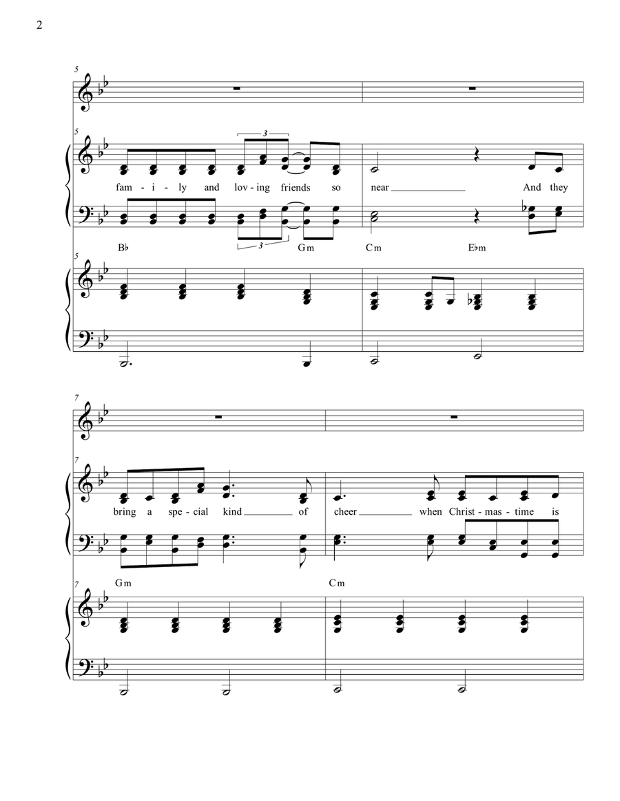 The Greatest Gift of All 4-Part scores gallery preview page 6