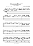 Harmonic Étude V
