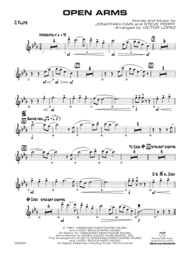Open Arms: Flute