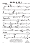 25 or 6 to 4: 1st B-flat Trumpet