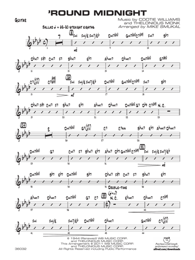 'Round Midnight: Guitar