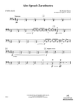 Also Sprach Zarathustra: String Bass