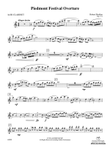 Piedmont Festival Overture: 1st B-flat Clarinet mini preview