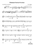 Piedmont Festival Overture: E-flat Baritone Saxophone mini preview