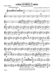 African Bell Carol (for Percussion and Winds): 1st B-flat Clarinet mini preview
