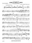 African Bell Carol (for Percussion and Winds): E-flat Alto Saxophone mini preview