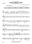 African Bell Carol (for Percussion and Winds): Baritone B.C. mini preview