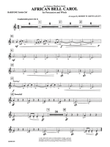 African Bell Carol (for Percussion and Winds): Baritone T.C. mini preview