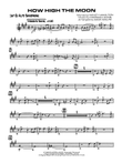 How High the Moon: E-flat Alto Saxophone