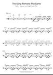 The Song Remains The Same
