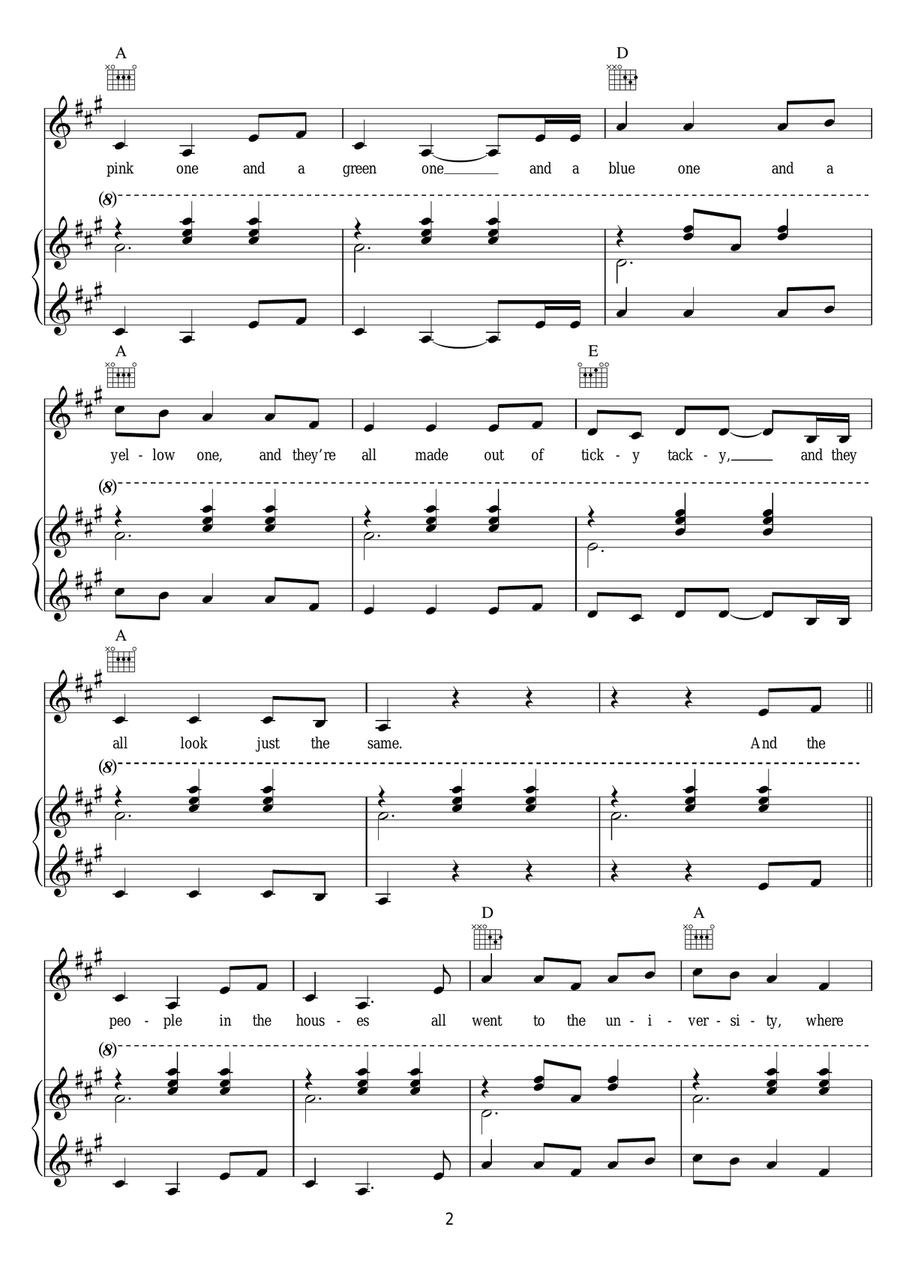 Little Boxes (Theme from 