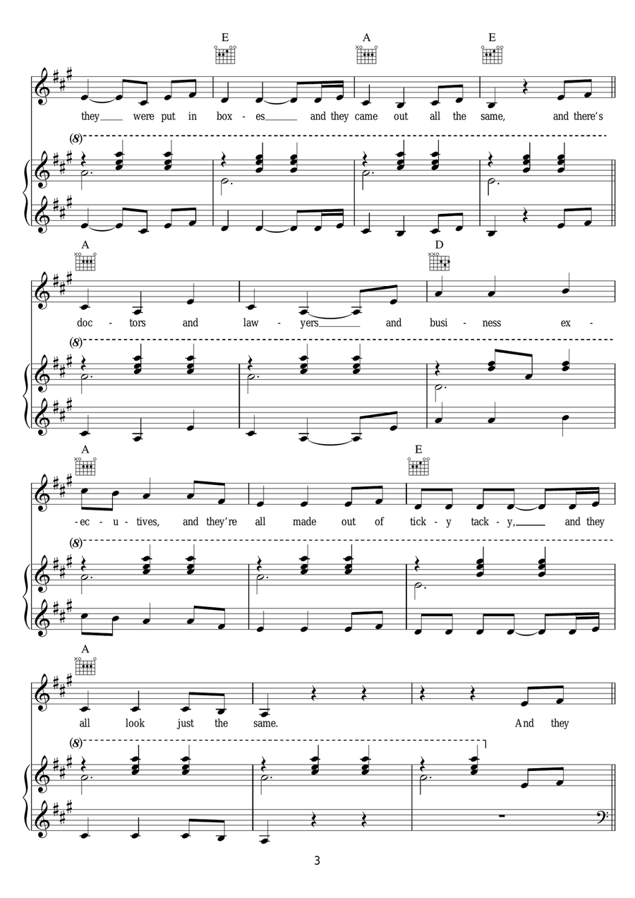 Little Boxes (Theme from 