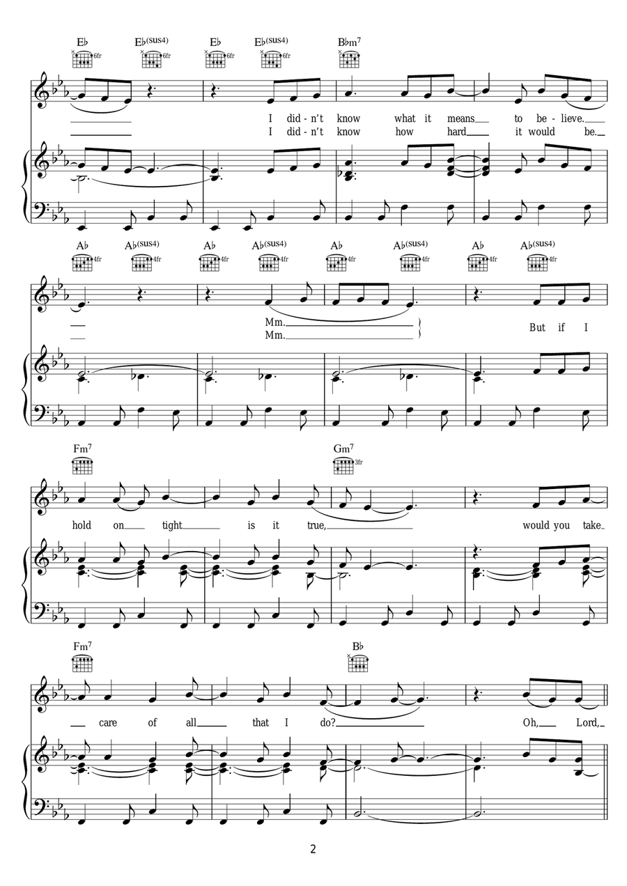 I'm Getting Ready I'm Getting Ready Piano, Vocal scores gallery preview page 2