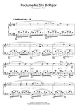 Nocturne No.5 In B Flat Major