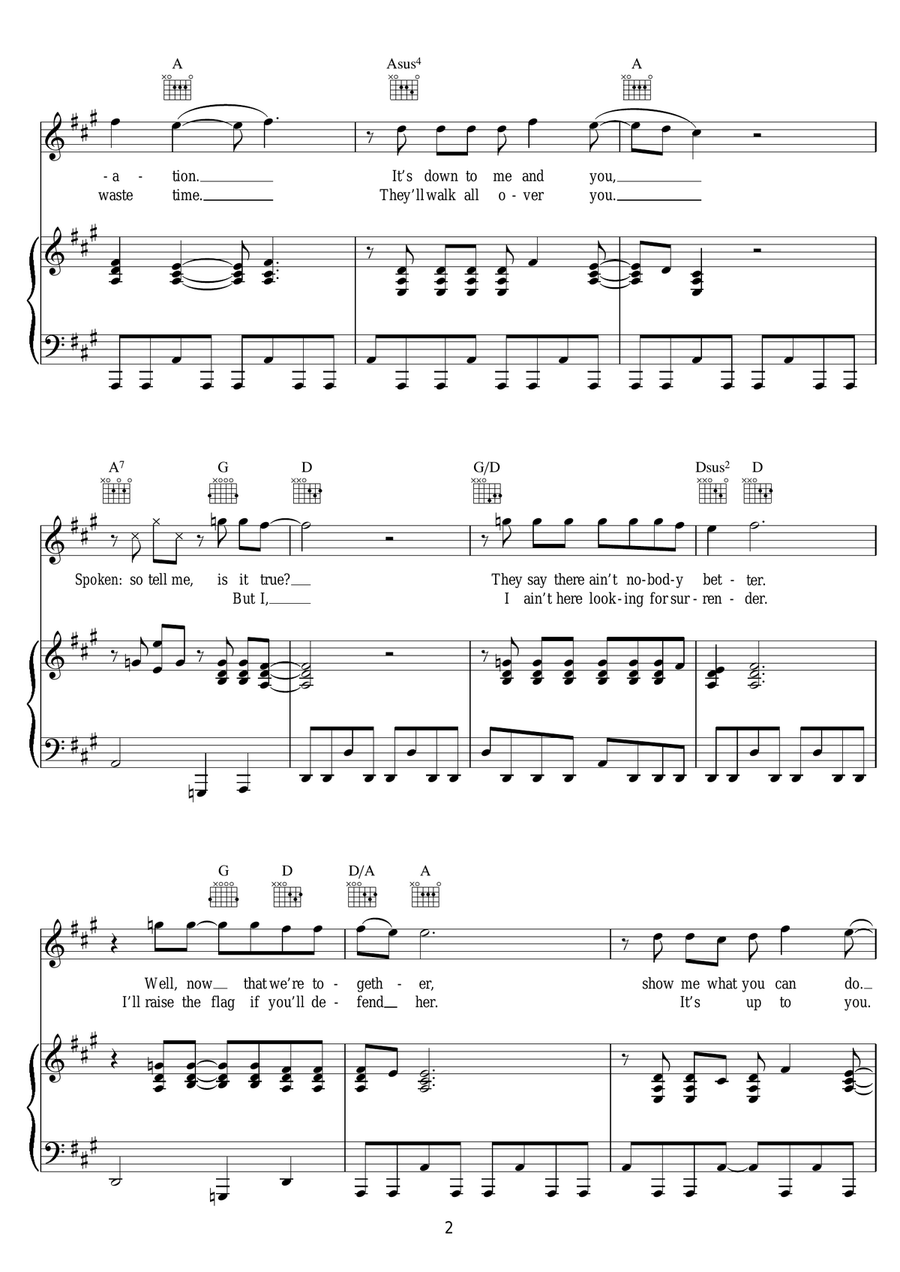 Raise Your Hands Raise Your Hands Piano, Vocal scores gallery preview page 2