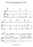 Make Me A Channel Of Your Peace (Prayer Of St. Francis)