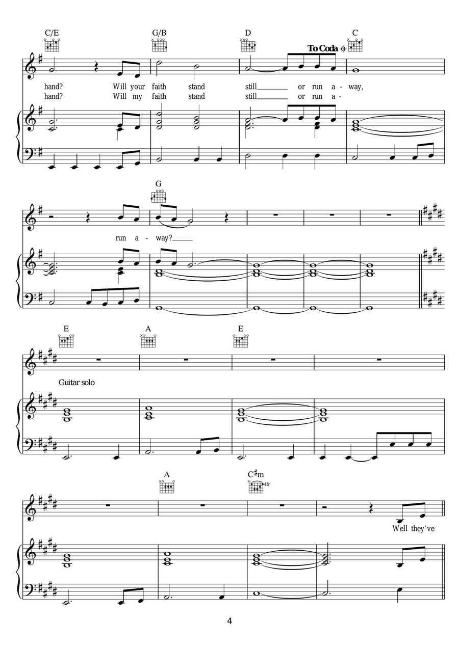 Joseph, Better You Than Me (featuring Elton John and Neil Tennant) Piano, Vocal scores gallery preview page 4