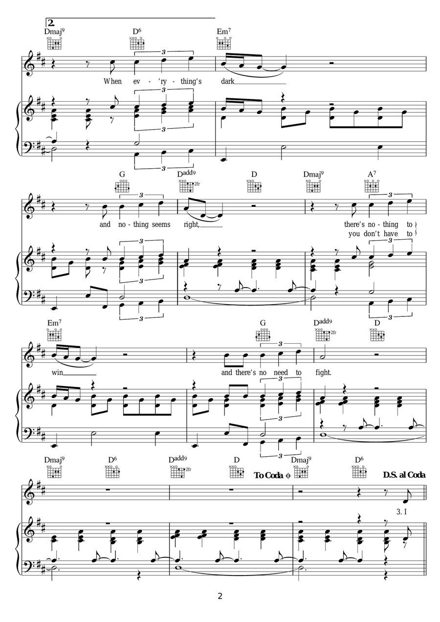 Lord Is It Mine Lord Is It Mine Piano, Vocal scores gallery preview page 2