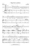 Dirge from Cymbeline (for baritone and harp)
