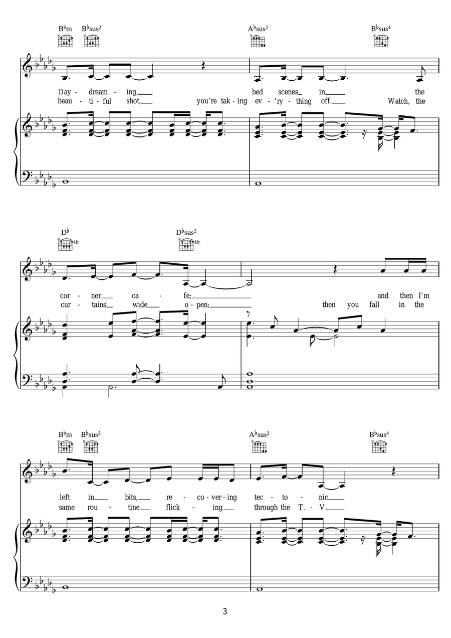 Goodnight And Go Goodnight And Go Piano, Vocal scores gallery preview page 3
