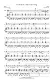The Roman Centurion's Song (for baritone and piano)