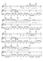 Leave A Light On Piano, Vocal scores gallery preview page 3
