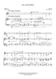 Go, lovely Rose (for mezzo-soprano and piano)