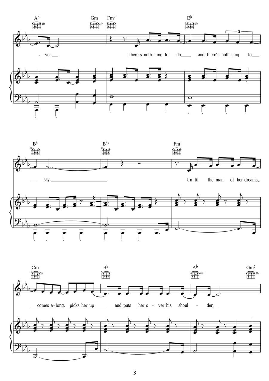 22 22 Piano, Vocal scores gallery preview page 3